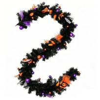 Halloween Artificial Thick Wall Hanging Décor S juoda