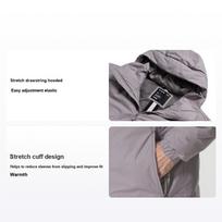Under Armour ColdGear Infrared Warm Soft Comfortable Down Jacket Men Jacket Fatigue-Gray 1378840-015 L gray