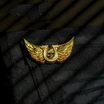 Warhammer 40K Kosminiai Jūreiviai 2 Žaidimo Aksesuarai Kaukolės Sagė Krūtinės Ženklelis Kolekcija Dovana brown