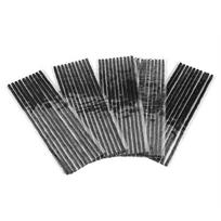 50pcs Black Tubeless Tyre Tire Puncture Repair Seal Rubber Strips Car Motorcycle 200*3.5mm juoda