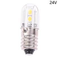 E10 LED lemputė 6V 12V 24V Atnaujinimo lemputės 4 LED lempos Pakeitimas Žibintuvėlio Indikatoriaus lemputei Priekiniam žibintui Variklio Dviratis LED lemputės 6V