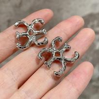 Gold-Plated Retro Mid-Century Vintage Stud Earrings for Women