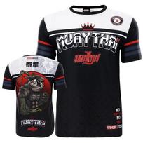 Muay Thai 3D Print Sports Quick-dry Breathable Men T-shirt Brazilian Jiu-Jitsu MMA Team Training Uniform Short-sleeve Clothing S