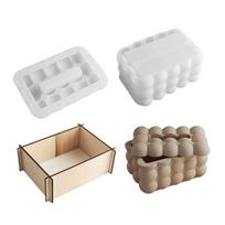 Reusable Silicone Tissue Box Mould for Epoxy Resin Crafting and Jewelry Storage Box Designs 1