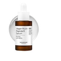 [The Face Shop] Ultimate Mucin Peptide 8 Stangrinantis Anti-Age serumas 50 ml white