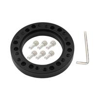 Vairo Adapteris Didelio Kietumo Puikus Pakeitimas Aliuminio Lydinio Vairo Greito Atleidimo Trumpas Stebulės Adapteris Automobiliui juoda