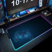 game controller Mouse Pad RGB Gaming Mousepad Big LED Pad PC Desk Mat Luminous Mouse Pad Large Keyboard Mats Table Rug With RGB600x300x3mm