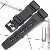 Resin Strap Suitable for Casio GA-2200 GA-2200M GA2200 GA2000 PRW6600 Men's Series Watchband Wrist Watch Accessories 24mm matinė juoda spalva