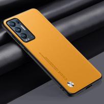 Leather Case For OPPO Reno 5 Pro Plus Find X3 Neo X3 Lite Back Cover Silicone Phone Case For OPPO Reno 5 5G Reno5 Pro Find X3 Lite orange