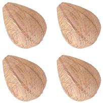 BHBL 4PCS Wasp Nest, Hanging Fake Wasp Nest Paper Safe Fake Trap Effective Eco Friendly Paper Wasp Nest for Garden China Mainland