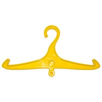 Scubas Diving Wetsuit Hanger with Din Threads NonSlip BCD Hanger Wetsuit Drysuit Coat Hanger for Dry Clothes Enduring geltona