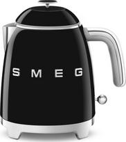 Prekė su pažeista pakuote. Elektrinis virdulys Smeg KLF05BLEU, 0.8 l, juoda sp.