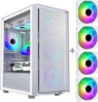 Prekė su pažeista pakuote. Stacionarus kompiuteris Mdata Gaming 5500, 512GB, DDR4 8GB, SSD 512GB, Radeon RX 580 8GB GDDR5 90303146