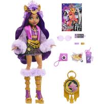 Prekė su pažeista pakuote. Lėlė su priedais Mattel Monster High Monster Fest Clawdeen Wolf HXH80, 30 cm, įvairių spalvų
