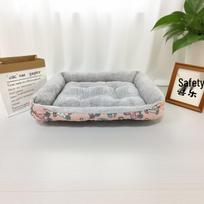 All-Season Dog & Cat House with Winter Warming Bed – Available in Small & Large Sizes S size [40*30cm recommended for under 3 jin] gray