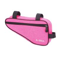 Triangle Bicycle Tool Bag Durable Waterproof Storage Pouch Compact Design Easy Attachment for Cycling Maintenance and Repairs One Size