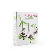 Kits Robot 6 In 1 Diy Solar Robot Science Experiment Creative Physics Stem Education Toys Enhance Assembly Skills Kids Gifts