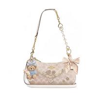 COACH shoulder bag [Customized bag] Teri 24 classic presbyopic Logo zipper closure, pendant, scarf, bow, printing, extension Qingtangji Basic Model balta