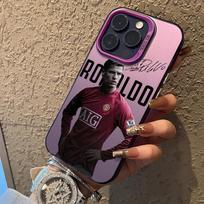 Garsus futbolininkas C-CR7 telefono dėklas skirtas Xiaomi Redmi 15C 14C 13C 12C 13 12 10 A1 A2 3 5 9T 4G 5G, apsaugantis nuo kritimo, matinė galinė dalis Redmi 10A 4G