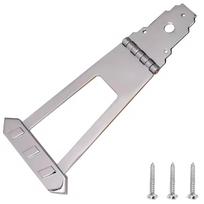6 String Jazz Guitar Bridge Tailpiece with Mounting Screws Replacement Bridge Tailpiece for Jazz Archtop Guitars Accessories