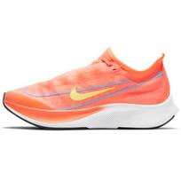 Nike  Zoom Fly 3 Bright Mango Women Sneakers Orange Purple-Pulse White AT8241-801 35.5 beige
