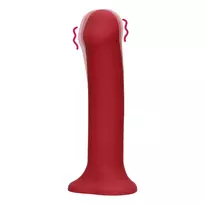 Loveline by Shots Loveline Large Vibrating Intimate Device Raspberry Red Harness-Compatible