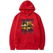 2025 Funny Gods Drunkest Driver Humor Graphic Autumn Winter Hoodie Men women harajuku Casual pullovers Unisex Fleece Sweatshirt S