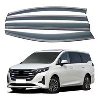 Chrome Trim Rain Guards & Visors for 2018 Trumpchi GM6 Side Windows