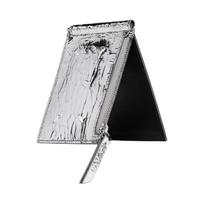 Maison Margiela Broken Mirror Series Broken Mirror Craft Wallet Women wallet Silver SA1UI0024P5016H7730 Basic Set (Bag+Dust Bag)