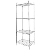 Chrome-plated catering rack Mega-M 4-shelf H-180 L-60 G-45 N