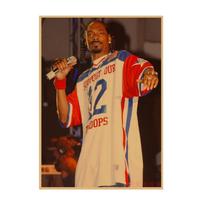 West Coast Rap Snoop Doggy Dogg Kraft Poster for Dorm or Bar Wall 29.7X42cm (A3 size)