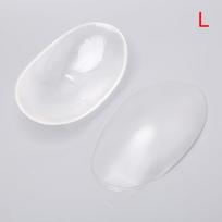 1 Pair Invisible Soft Silicone Shoulder Push-Up Pads Adhesive Enhancer Pad S/L