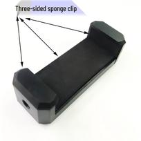 2m Frosted Tripod with Beauty Fill Light & Softbox for Mobile Live Streaming black