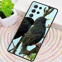 Garden Birds Starling Silicone Phone Case For Samsung Galaxy note 10 pro S26 S25 S24 S23 S22 S21 Plus S25Ultra Capa Cover Galaxy S20 5G