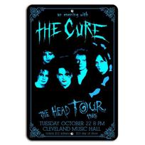 Melancholy Melodies The Cure Live in Aluminum 20x30cm（7.8x11.8inch）