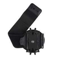 Running Sport Armbands 360 Rotatable Universal Arm Band Case for iPhone 16 15 14 13 12Pro Max Plus Workout Exercise Phone Holder mėlyna