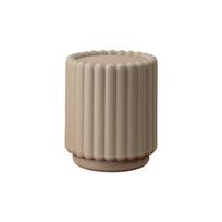 Creative Press Open Lid Desktop Trash Can Sunflower Shape Plastic Garbage Bin Non-slip Large Opening Storage Bucket Office pilka