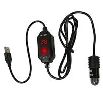 10W Mini Akvariumo Šildymo Lazdelė Žuvų Bakas Skaitmeninis Ekranas Automatinė Termostatinė Lazdelė USB Įkrovimas Energiją Taupantis Akvariumų Šildytuvas