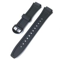 Silicone Rubber Watch Band For Casio G Shock W-800H W-217 AQ-S800W Watch Accessories Sports Bracelet 18MM juoda