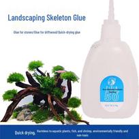 YOVANMENG Aquarium & Terrarium Decor Stones & Adhesives white