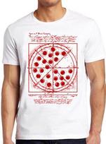Vitruvian Pizza Leonardo da Vinci Spider Tom Movie Meme Gift Tee T Shirt M587 XXXL