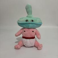 Dark Pals Binky Drinky Plush Monster Stuffed Toy Cartoon Horror Game Character Doll Desktop Decor Collectible Gift for Game Fans Kids and Anime Lovers 30cm rožinė