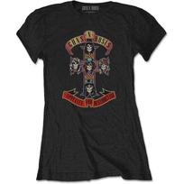 New Official Licensed Guns N' Roses Ladies T-Shirt: Appetite for Destruction XL gray