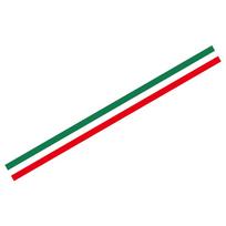 Italijos vėliavos stiliaus automobilio variklio dangčio lipdukas, lipnus, vandeniui atsparus vinilo lipdukas, skirtas Fiat Abarth 500 500x dekoravimo aksesuarams blue