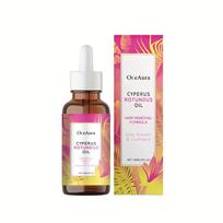 OceAura Cyperus Rotundus aliejus plaukų šalinimui Švelni glotni odos priežiūra Gilus drėkinimas Plaukų augimo slopinimas Po skutimosi aliejus 60ml white