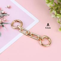 Krepšelio pratęsimo grandinėlė Crossbody Piniginės grandinės dirželis Rankinė Pasidaryk pats metalinė pakabinama sagtis 9.5CM