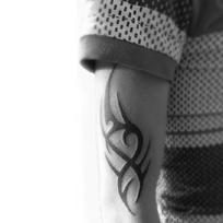 1 vnt. „Body Art“ puikūs 3D vyriški tatuiruotės rankovės puse rankovių laikina totemo tatuiruotės lipdukai