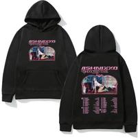 Suki Waterhouse Smooches Tour 2026NEW Hooded Autumn Winter Gothic Sweatshirt with Hooded Fleece Clothes High Quality Tops XS juoda