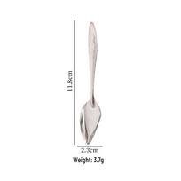 Stainless Steel Bird Feeding Spoon for Parrots, Cockatiels, Budgies, and Chicks
