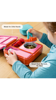 Pietų dėžutė su termosu OmieBox, Pixie pink